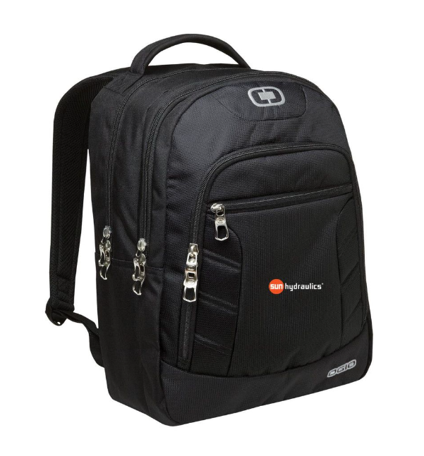 OGIO Black/Silver Colton Backpack
