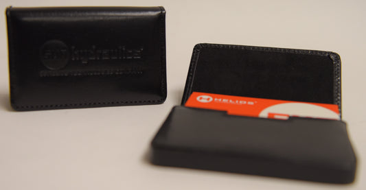 Magnetic Leather Card Case