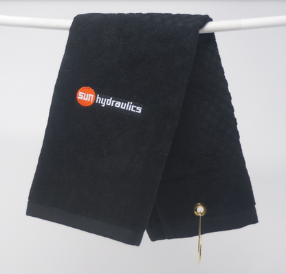 Scrubber Golf Towel - Sun Hydraulics Logo