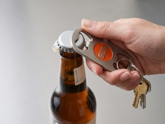 Sun Key Chain Bottle Opener