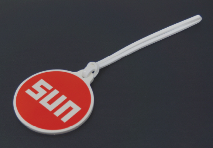 Sun Circle Luggage Tag