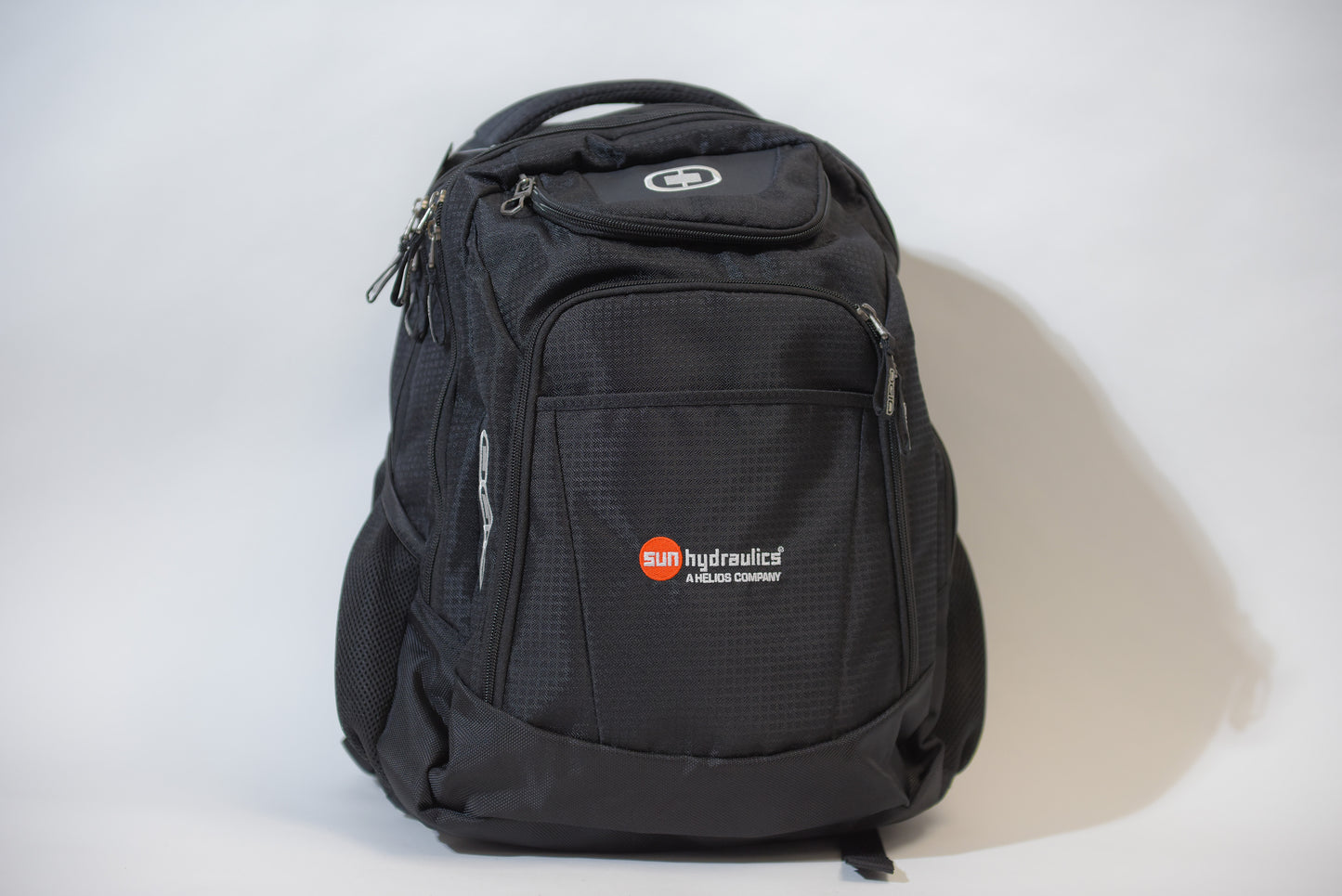 OGIO Black Excelsior Backpack With Sun Logo