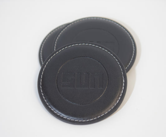 Vintage Leather Coaster